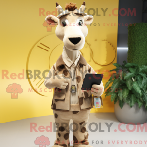 Personnage mascotte d une...