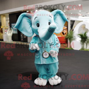 Mascot karakter van een...