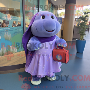 Mascot karakter van een...