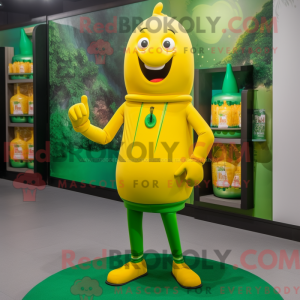 Mascot karakter van een...