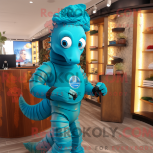 Mascot character of a...