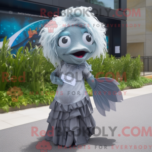 Personaje mascota de un pez...