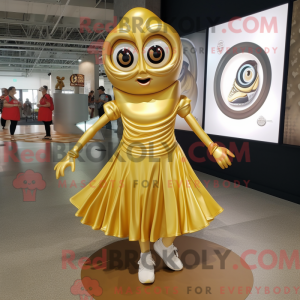 Mascot character of a Gold...