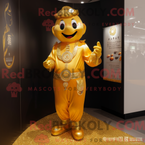 Mascottekarakter van een...