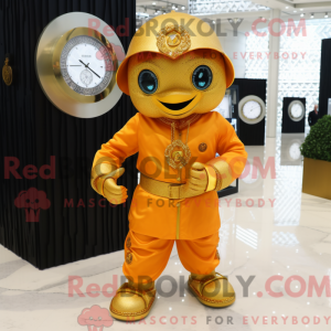 Mascottekarakter van een...
