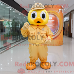 Maskot karakter af en...
