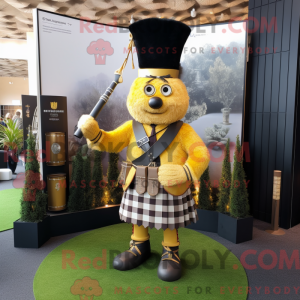 Mascottefiguur van een...