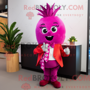 Mascot karakter van een...