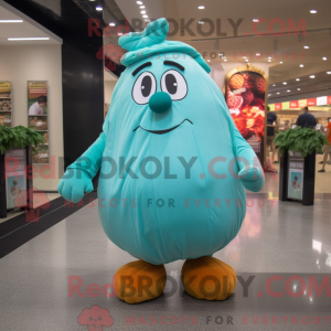 Mascot karakter van een...