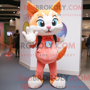 Mascot karakter van een...