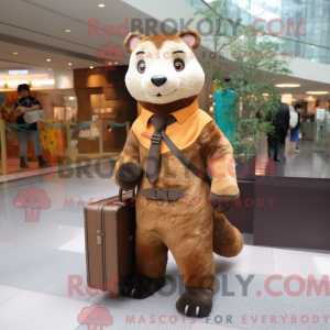 Mascot karakter van een...