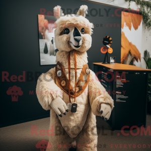Personnage mascotte d un...