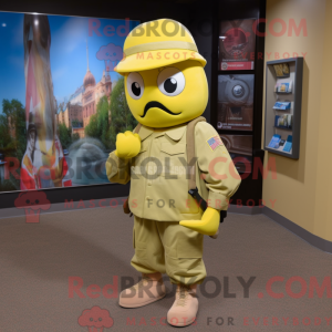 Mascot karakter van een...