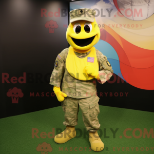Mascot character of a Lemon...
