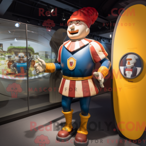 Mascottefiguur van een...
