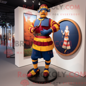 Mascot character of a Swiss...