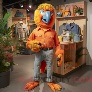 Personnage mascotte d un...