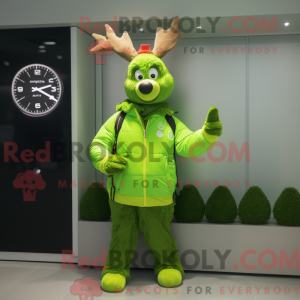 Mascottefiguur van een...