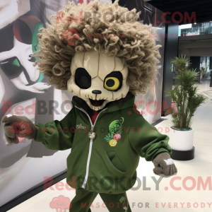 Mascottefiguur van een...