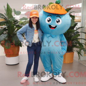 Maskot karakter af en...