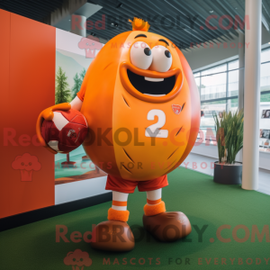 Mascot character of a...