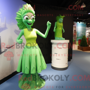 Mascot character of a Lime...