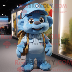 Personnage mascotte d un...