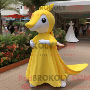 Mascot character of a...