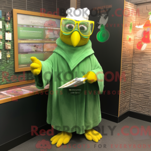 Mascot karakter van een...