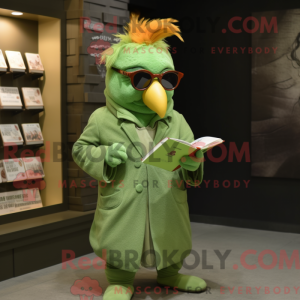 Mascot karakter van een...
