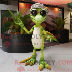 Mascottekarakter van een...