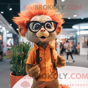 Mascot karakter van een...