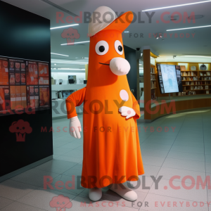 Mascottefiguur van een...