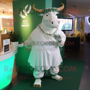 Green Bull mascotte kostuum...