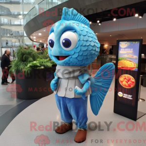 Mascottekarakter van een...