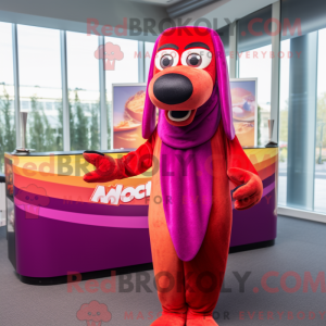 Mascot character of a...