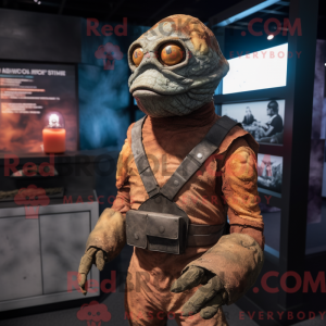 Personaje mascota de Rust...