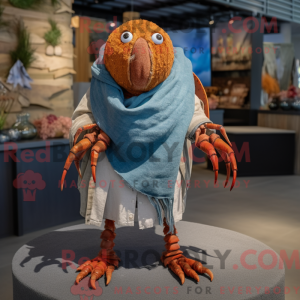 Mascot character of a Rust...