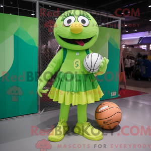 Mascottefiguur van een...