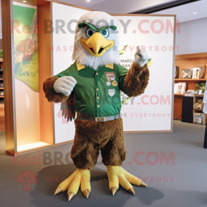 Forest Green Eagle mascotte...