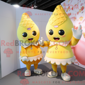 Mascottekarakter van een...