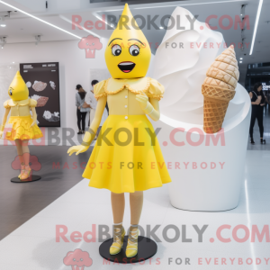 Mascottekarakter van een...