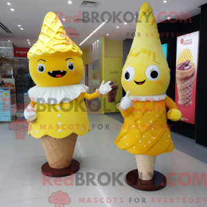 Mascottekarakter van een...