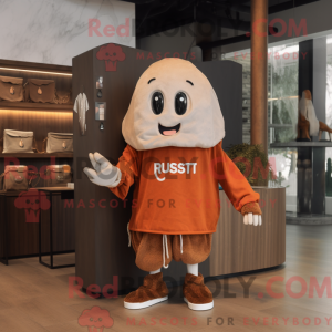 Personaje mascota de Rust...
