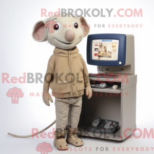 Maskottchen-Charakter eines...