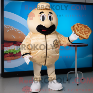 Mascot character of a Cream...