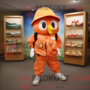 Mascot karakter van een...