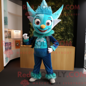 Mascot character of a...