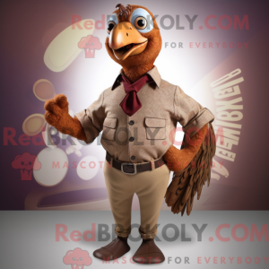 Personnage mascotte d un...