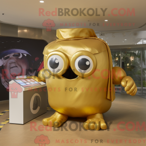Mascot character of a Gold...